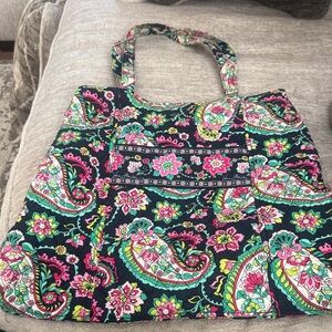 Vera Bradley Multicolor Paisley Tote can be used as a tote 👜 or a bag